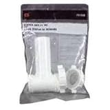 Plumb Pak PP20667 Center Outlet Tee and Tailpiece Slip Joint with Baffle, 1-1/2" [並行輸入品]