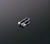 e-kanamono ワイヤーシステムパーツ 玉付ワイヤー用 軽量用パネル吊り金具 RWP-092M クロームメッキ