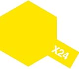 ■エナメル X-24 クリヤーイエロー　80024【タミヤ/TAMIYA】