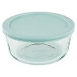 Pyrex 保管セット  4 Cup, Box of 4 Containers Powder-Blue Cover