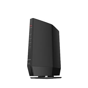 バッファロー Wi-Fi 6 ルーター AX5400 無線LAN WSR-5400AX6P/NBK 日本メーカー iPhone PS5動作確認 EasyMesh対応