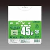エスコ 45Lごみ袋(半透明/30枚) EA995AD-47