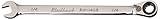 Blackhawk By Proto BW-1405 12 Point 1/4-Inch Full Polish Combination Reversible Ratcheting Wrench by