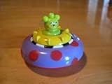 Burger King Sassy幼児用おもちゃ宇宙船Rattle Spinning Toy