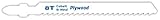 Century Drill and Tool 6228 Tang Shank Cobalt Bi-Metal Jig Saw Blade, 8T [並行輸入品]