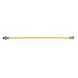 BrassCraft CSSL115R-24 P Safety PLUS Gas 3/8" OD Connector with 3/8" Female Flare EFV x 1/2" FIP x 2