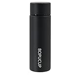 BOPUCUP 口袋杯 小容量モデル真空断熱 保冷保温 杯子 おしゃれ 溢れにくい 150ml 魔法瓶カップ Pocket Cup (Bla