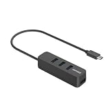 Buffalo BSH4U320C1BK(ブラック) USBハブ 4ポート
