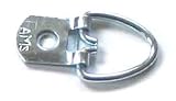 100 Extra Heavy Duty 1 Hole D Ring Strap Hanger [並行輸入品]