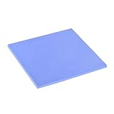 uxcell 熱伝導シート 放熱パッド 熱伝導性パッド 柔軟 CPU冷却用 100mm x100mm x2mmヒートシンク クールブルー