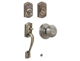 Schlage fe285-cam-be365 – 620-geoアンティークピューターライフタイム仕上げCamelotキーパッドHandleset with Georgianノブ
