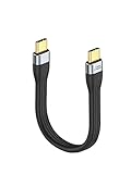 240W USBC to USBC変換ケーブル,CableCreation L型高速充電 USB Cケーブル 100W/60W編組み快速C to C変換ケーブル iPhone 15, MacBook Pro, iPad Pro/Air, Galaxy S24/S24 Ultra/S23/S22などに対応 3M