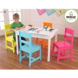 KidKraft Highlighter Table and 4 Chair Set [並行輸入品]