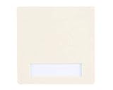 室名札サイン（平付型） 無地アイボリー SK-PSS-1F　　新協和