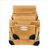 Style n Craft 93-923 10 Pocket Top Grain Tool Belt Pouch [並行輸入品]