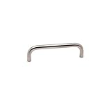 Berenson 7074ステンレススチール3 – 3 / 4インチセンターにセンターワイヤキャビネット引き出し、 4.125" 7074-9SS-C