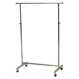 ハンガーラック/クロムプロハンガー スチール キャスター付き 幅87.5cm×奥行42cm HG-3【組立品】