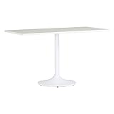 arne テーブル 木製 高さ70cm ダイニングテーブル ソファーテーブル カフェテーブル 会議室 幅120cm straight 1200 ホワイトウッド×ホワイト