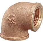 カクダイ 砲金エルボ 6125Y-13