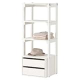 インテリアラック ディスプレイラック 木製 おしゃれ 北欧 アンティーク調 【送料無料】【モード飾り棚 45cm MDE-1445】 シェルフ マガジンラック ブックラック／5月上旬入荷予定