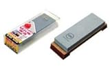 松永砥石 キング ホーム砥石 透明プラケース入 台付 HT-61