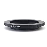 Pixco マウントアダプター M42/Cマウントテレビカメラ レンズ- Fujifilm マウントカメラ対応X-T30 X-T100 X-H1 X-A5 X-E3 X-T20 X-A10 X-A3 X-T2