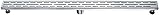 Dawn LAN470304 Amazon River Series Linear Shower Drain - 47 in.