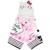 Hello Kitty Hooded Towel - Pink/White by Franco Mfg