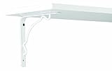 John Sterling RP-0093-6WT Venetian Shelf Bracket, 6-Inch, White by John Sterling [並行輸入品]