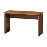 木製デスク 浅型・ダークブラウン色 型番：SPR-7512DESK A DK 1台 SPR-7512DESK A DK ds-1367839