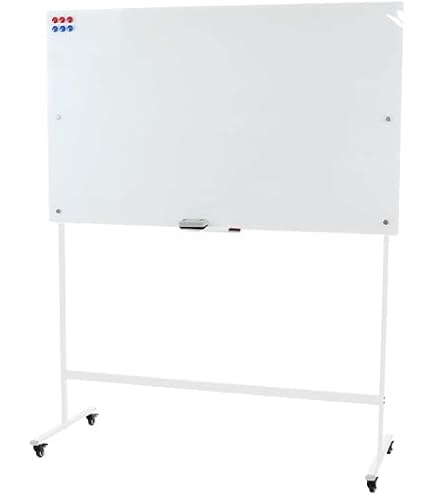 Amazon.co.jp: ホワイトボード ガラスボード 強化ガラス製 1800×900mm