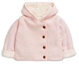 NEXT(ネクスト) うさ耳フード付 ライトピンク カーディガン（12カ月～18カ月） ベビー 女の子 平行輸入品