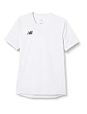 [ニューバランス] メンズ 半袖ドライTシャツ サッカー スポーツ ゲームシャツ (JMTF0486)(JMTF0488) ホワイト(WT) M