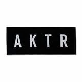 アクター（AKTR） スポーツタオル AKTRロゴ 524-002021 BK （ブラック/ＦＦ/Men's、Lady's）