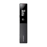 ソニー ICD-TX660 軽量ボイスレコーダー、12時間のバッテリー寿命、16GB内蔵メモリ-ブラック、Sサイズ