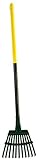 Flexrake 8W Steel Rake with 36-Inch Cherry Stained Wood Handle [並行輸入品]