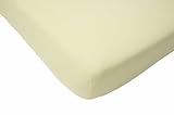 Jollein Fitted Sheet Cotton (40 x 80 cm, Beige) by Jollein