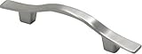 Hickory Hardware P135-SN 3-Inch Cavalier Pull, Satin Nickel [並行輸入品]