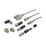 オムロン(OMRON) XS2W-D421-G81-F センサI/Oコネクタ 5m (ストレート-ストレート) (4芯) 難燃性、ロボットケーブル NN