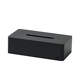 ideaco(イデアコ) ボックス 箱 ティッシュ 専用 ケース ブラック box grande (ボックスグランデ)