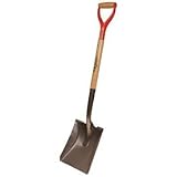 午前Leonard SquareポイントオープンバックShovel with d-gripアッシュハンドル – 30インチ