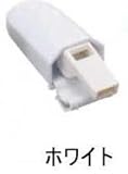 タニザワ　ヘルメット取付型　ホイッスルホルダー【＃670-G】（溝付タイプ）　白　ST#670G