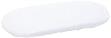 Moba Cotton Fitted Moses Basket Sheet (White) by Moba