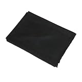 DOACT スピーカーグリル クロス スピーカーグリル布 スピーカーネットファブリック ポリエステル素材 スピーカー保護布 140 x 91cm 通気 防水防塵 変形しにくい 黒