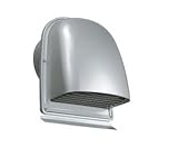 DaikenPlastics 大建プラスチックス DK 150FGAND-AS Ｌ型フード付ガラリ（防火ダンパー付） 防虫網付（ステンレス製）