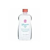 Johnson & Johnson Baby Oil 591 ml with Shea & Butter (Pack of 6) (並行輸入品)
