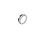 GROHE AMERICA 45652000 Wall Bar Cap, Chrome [並行輸入品]