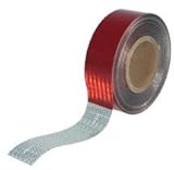 GROTE 41050交互6 "シルバー/レッド6 " 2 " x 150 'ロールConspicuityテープ