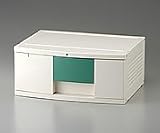 0-5347-01　トレイＢＯＸ（鍵付）３０２Ｈ　Ａ３用グリーン　４７０×３６０×２０５ｍｍ '3668