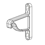 YKK アウターシェード用　中間フック　（2個セット） 5AN-B-V 　プラチナステン